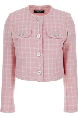 VERSACE Tweed Jackets, female, , S, Jackets