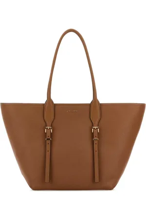 Michael Kors Tote Bags, female, , ONE SIZE, Caramel Leather Shopping Bag