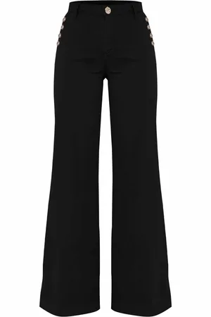 Kocca Wide Trousers, female, , W28, Stylish Slim Fit Jean-Style Trousers