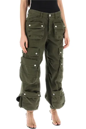 Dsquared2 Wide Trousers, female, , XS, Wide Leg Cargo Trousers
