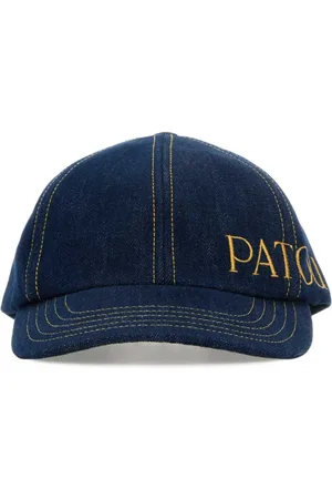 Patou Caps, female, , L, Denim Baseball Cap in