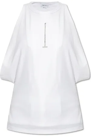 Alexander McQueen Sleeveless Tops, female, , XS, Round Neck Top