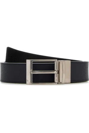 Bally Belts, male, , 110 CM, Midnight Reversible Leather Belt