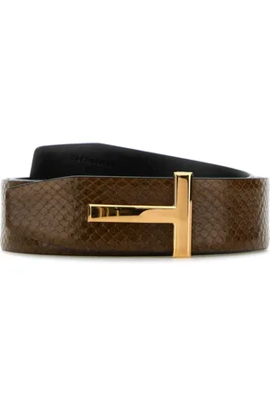 Tom Ford Belts, male, , 95 CM, Reversible Leather Belt