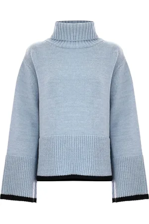 Kocca Wide Sleeve Polo Neck Jumper