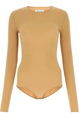 Maison Margiela Body, female, , 2XS, Pink Stretch Nylon Bodysuit