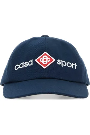Casablanca Caps, unisex, , ONE SIZE, Navy Cotton Baseball Cap
