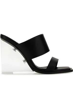 Alexander McQueen Heeled Mules, female, , 2 UK, leather Shard mules