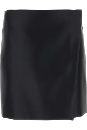 Serafini Satin Mini Skirt