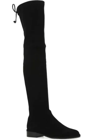 Stuart Weitzman Over-knee Boots, female, , 2 UK, Lowland Suede Over-the-Knee Boots