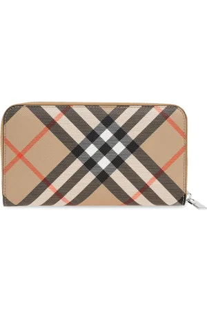 Burberry Check Pattern Wallet