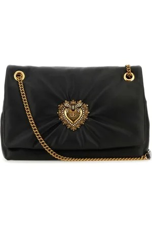 Dolce & Gabbana Shoulder Bags, female, , ONE SIZE, nappa leather medium Devotion shoulder bag
