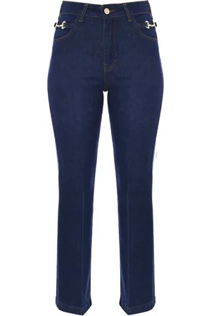 Kocca Flared Jeans, female, , W29, Metal Hook Waistline Jeans