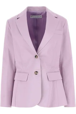 J.W.Anderson Blazers, female, , 3XS, Lilac Stretch Cotton Blazer