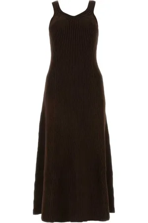 Jil Sander Maxi Dresses, female, , XS, Luxurious Chocolate Maxi Dress
