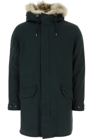 YVES SALOMON Parkas, male, , S, Stylish Wool Coat