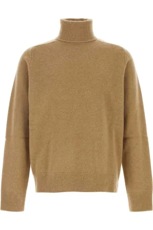 Maison Margiela Turtlenecks, male, , L, Cozy Camel Wool Jumper
