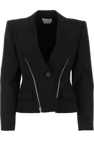 Alexander McQueen Clic Wool Blazer