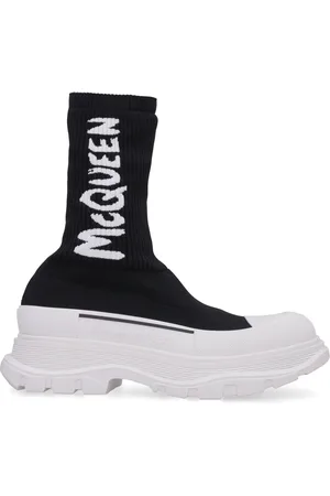 Alexander McQueen Sneakers, female, , 7 UK, Chunky Sole Knitted Boots