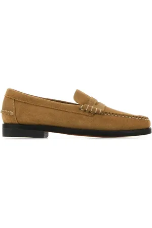 SEBAGO Camel Suede Loafers