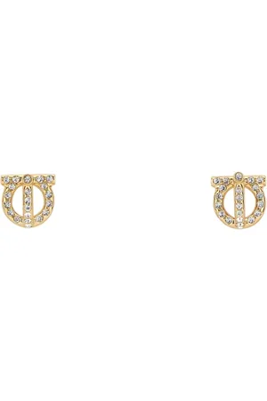 Salvatore Ferragamo Earrings, female, , ONE SIZE, 3D Strass Earrings