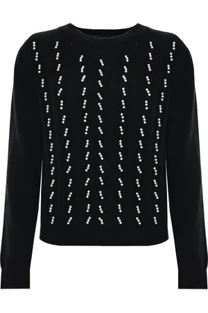 Kocca Beaded Appliqué Wool Blend Jumper