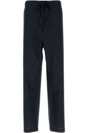 Maison Margiela Straight Trousers, male, , XL, Silk Pyjama Trousers