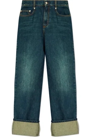 Alexander McQueen Straight Jeans, female, , W30, High-waisted jeans