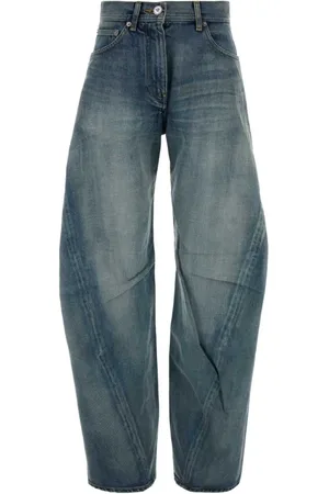 VERSACE Loose-fit Jeans, female, , W27, Wide-Leg Denim Jeans