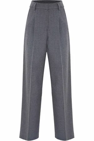 Kocca Pleated Straight Leg Trousers