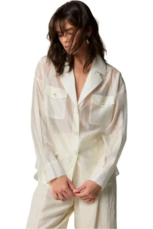 Kocca Sheer Chic Long Sleeved Shirt