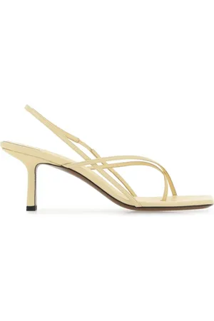 Neous High Heel Sandals, female, , 2 UK, Cream leather Shamali sandals