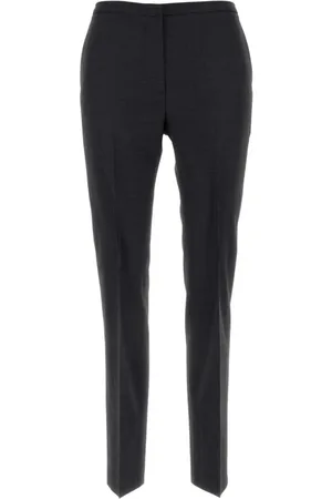 Serafini Slim-fit Trousers, female, , S, Dark Grey Stretch Polyester Blend Pant