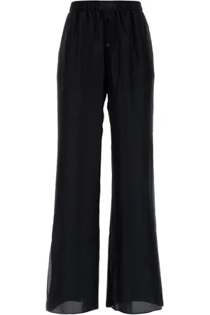Maison Margiela Wide Trousers, female, , XS, Satin Pyjama Pant