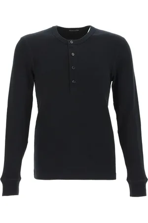 Tom Ford Cotton Serafino Long Sleeve Top