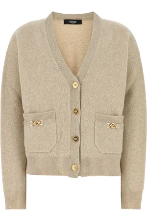 VERSACE Wool Blend Cardigan