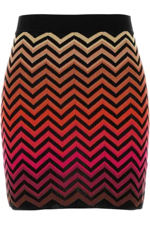 Missoni Embroidered Cotton Blend Mini Skirt