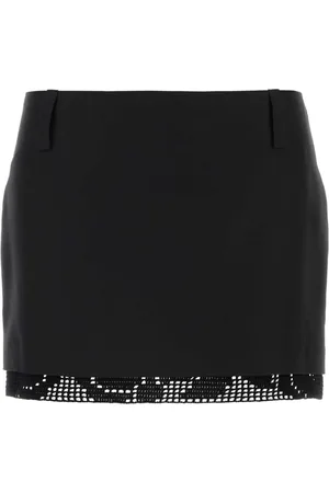 MAGDA BUTRYM Short Skirts, female, , S, Silk Mini Skirt