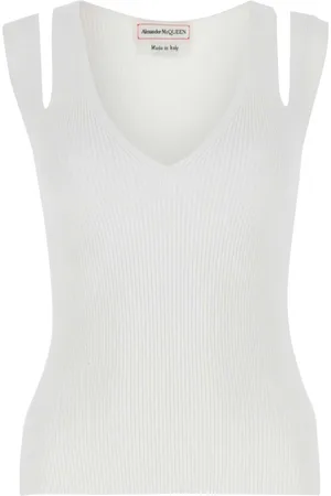 Alexander McQueen Sleeveless Tops, female, , L, Sleeveless Top