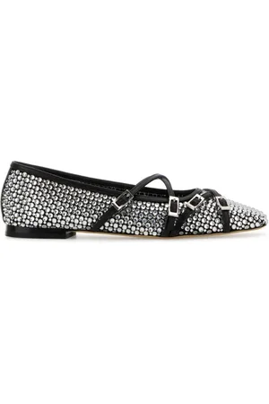 Mach & Mach Ballerinas, female, , 4 1/2 UK, Embellished Fabric Ballerinas Shoes