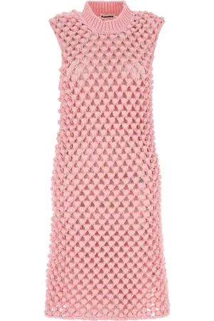 Jil Sander Crochet Mini Dress