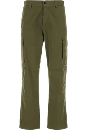 Woolrich Straight Trousers, male, , W33, Army Cotton Pant