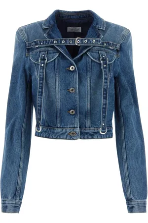 OFF-WHITE Denim Jackets, female, , XS, Denim Blazer