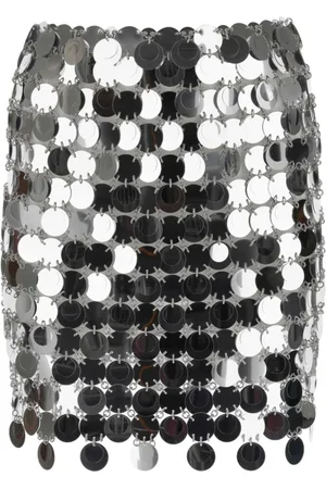 Paco rabanne Short Skirts, female, , 2XS, Sequin Maxi Mini Skirt