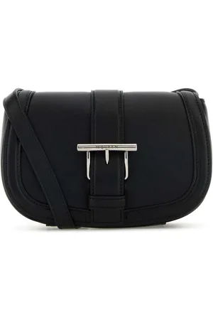 Alexander McQueen Leather Mini Satchel Crossbody Bag