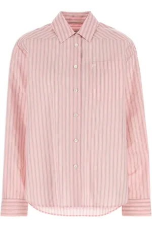 Serafini Shirts, female, , 3XS, Embroidered Poplin Shirt for Men