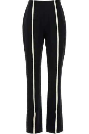 Nanushka Wide Trousers, female, , M, Satin Straight Leg Trousers