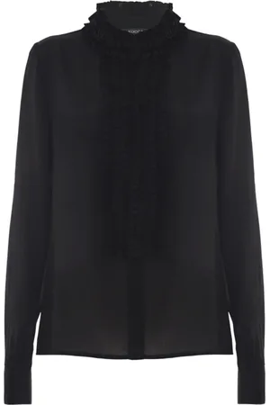 Kocca Ruched Shirt with Ruffles