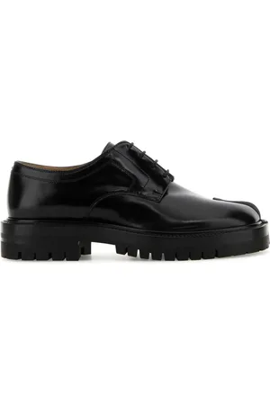 Maison Margiela Business Shoes, female, , 4 UK, Leather Lace-Up Tabi Shoes