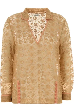 BODE Blouses, female, , XS, Lace Attic Blouse